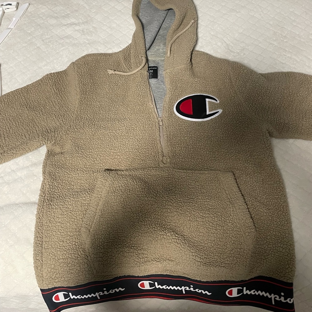 Fuzzy Champion Hoodie Medium Woman’s